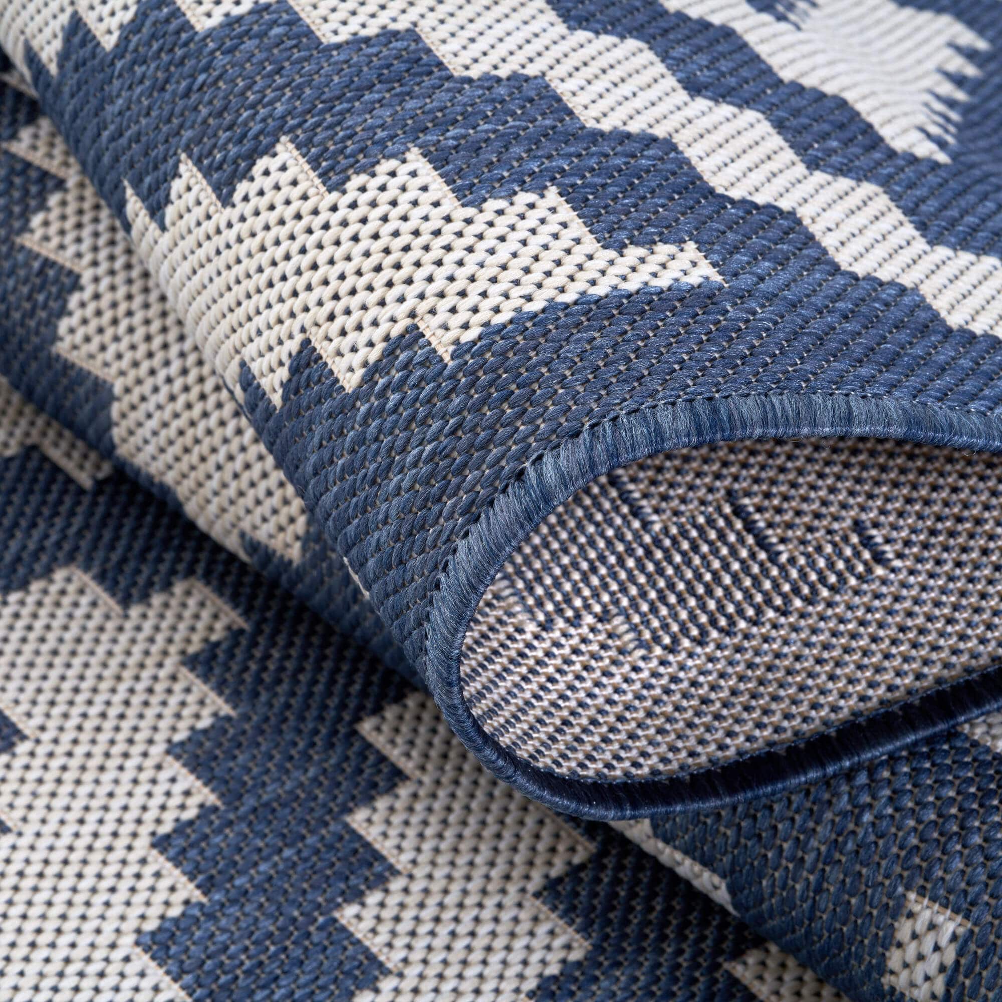 Ecology Outdoor Rug Blue| 100blu - Image 4