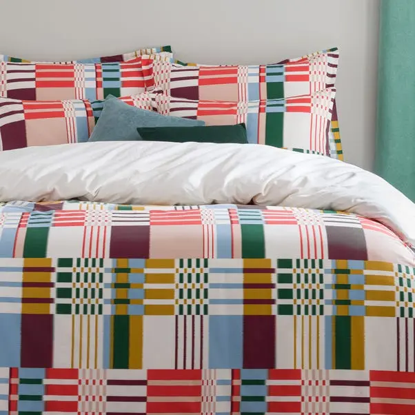 Elements Ryker 100% Cotton Duvet Cover and Pillowcase Set - Image 2