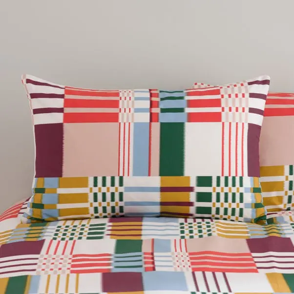 Elements Ryker 100% Cotton Duvet Cover and Pillowcase Set - Image 4