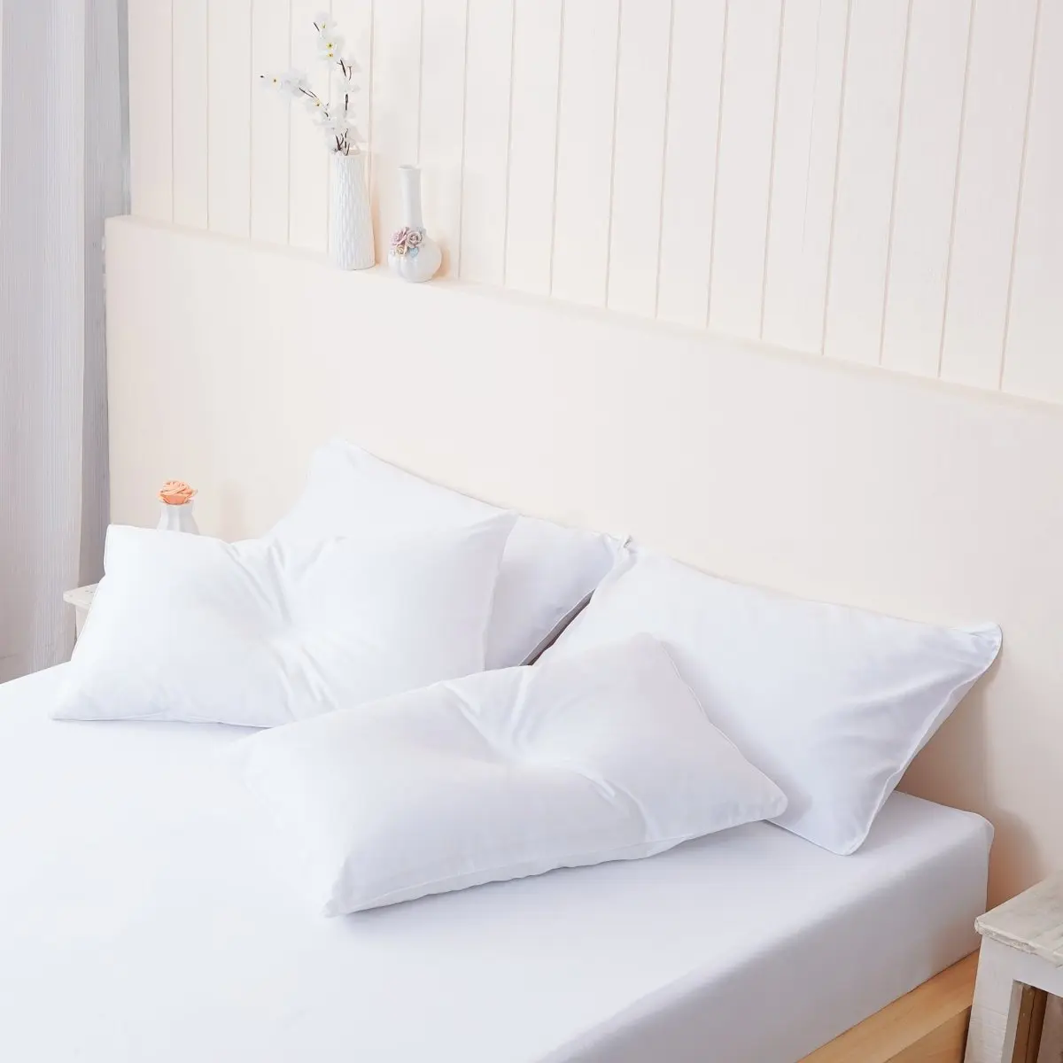 White Ella Cotton Bedding - Image 10