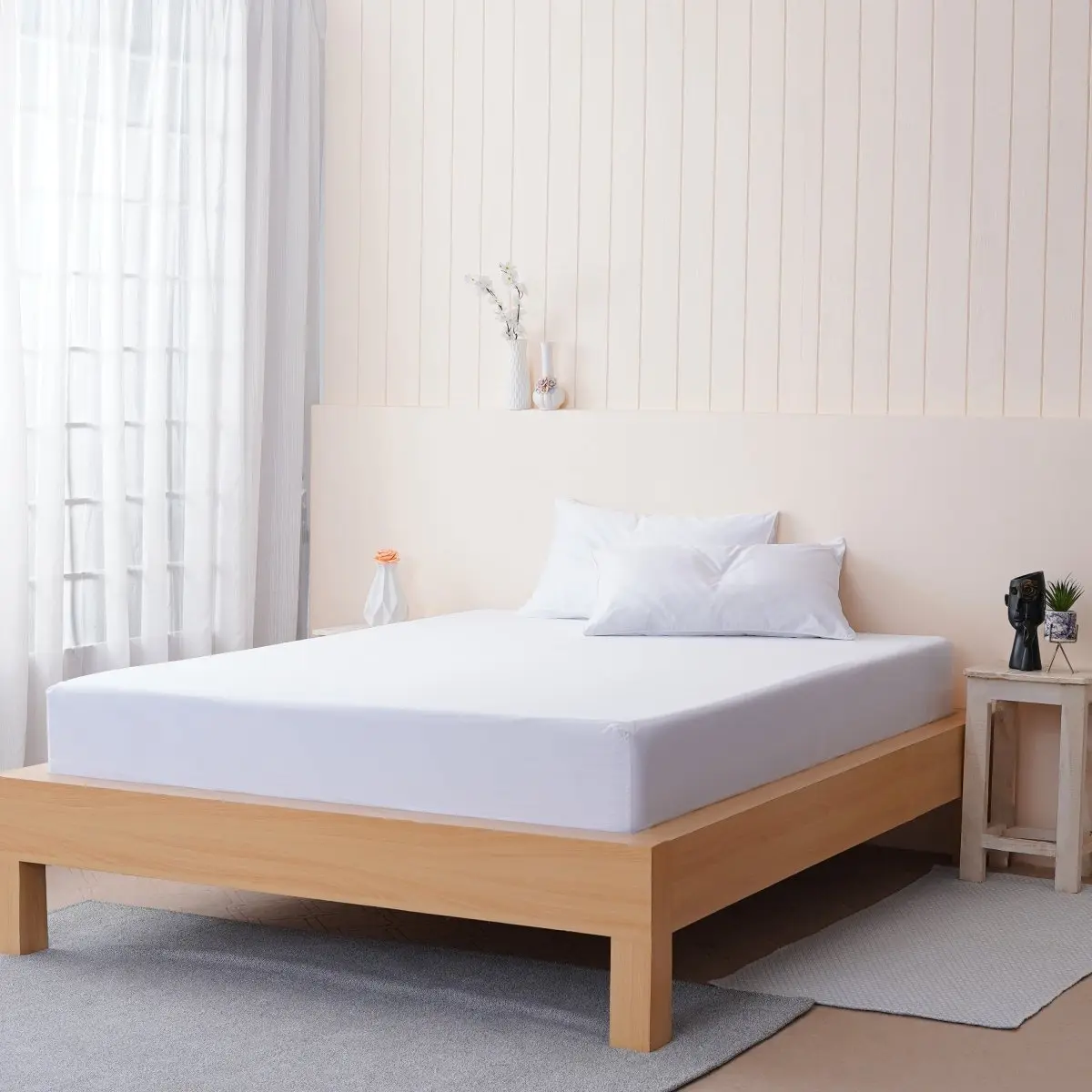White Ella Cotton Bedding - Image 4