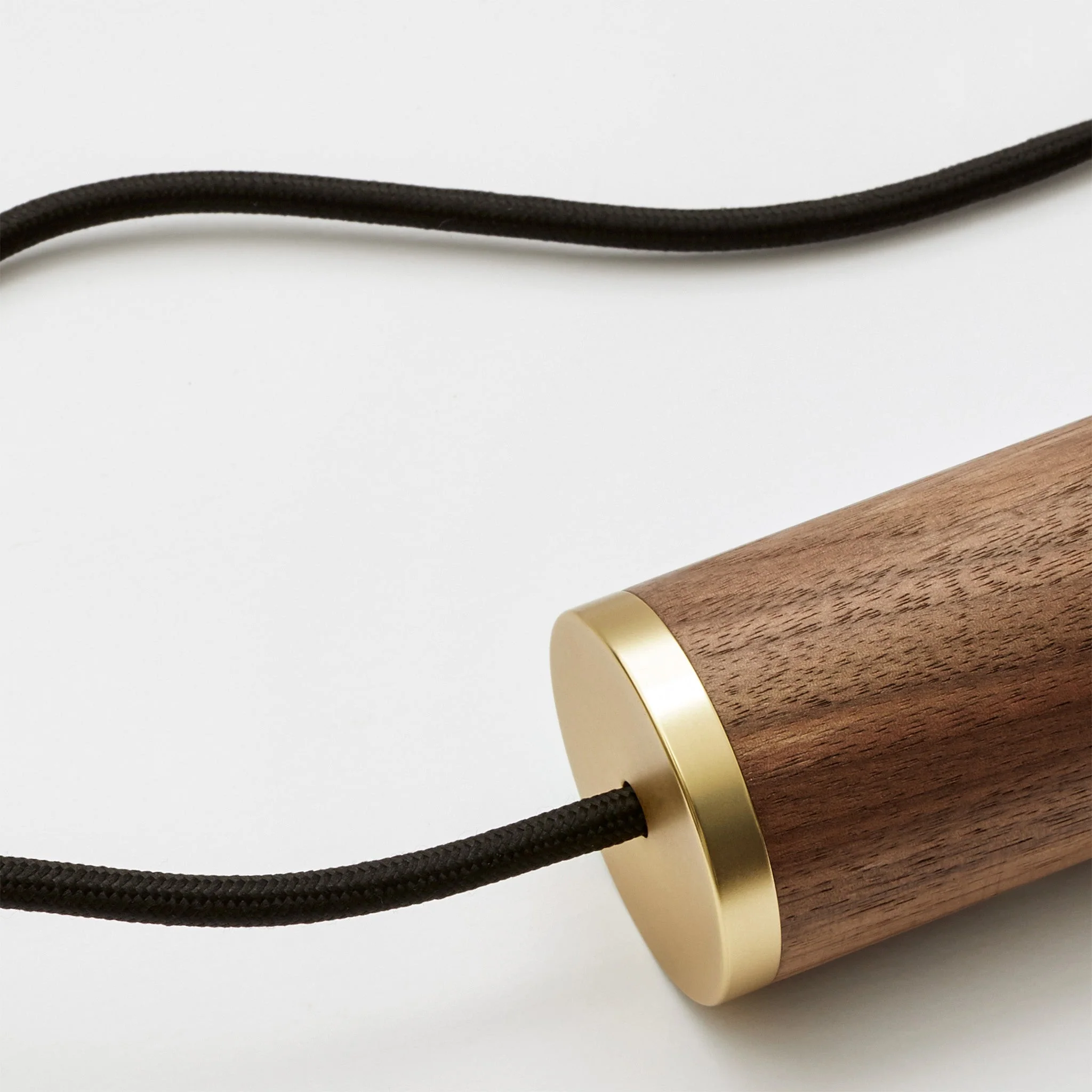 Elva Pendant Light Non-Tinted in Walnut - Image 3