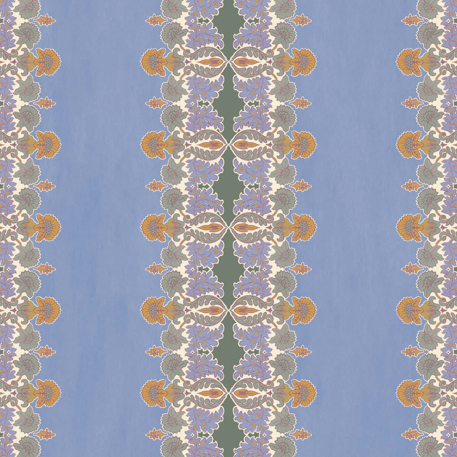 EMANIA STRIPE Wallpaper - Azurite
