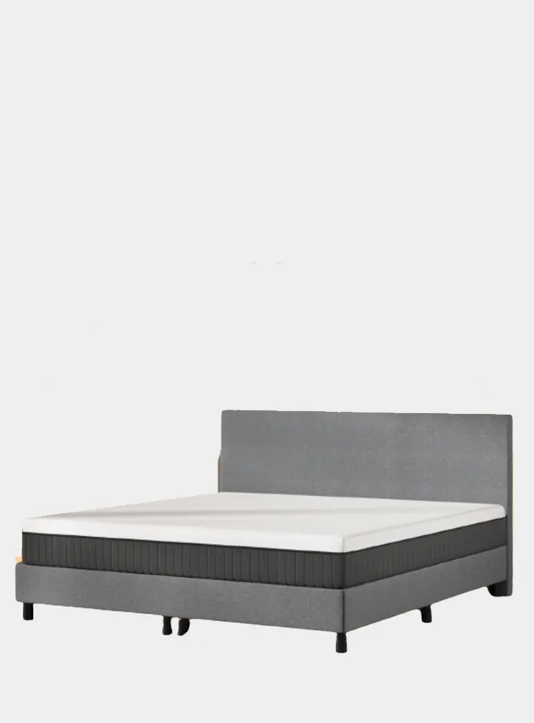 Dark Grey Deluxe Hotel Bed - Image 3