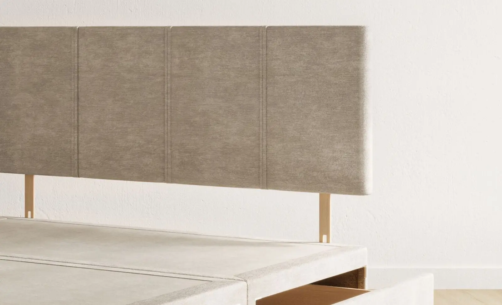 Beige Divan Bed - Image 2
