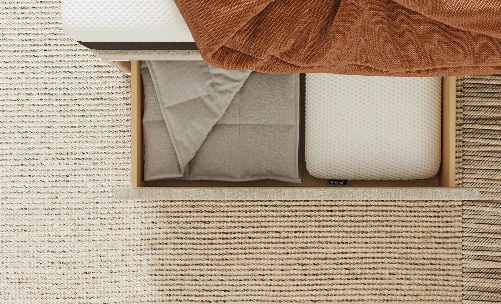 Dark Grey Divan Bed - Image 4