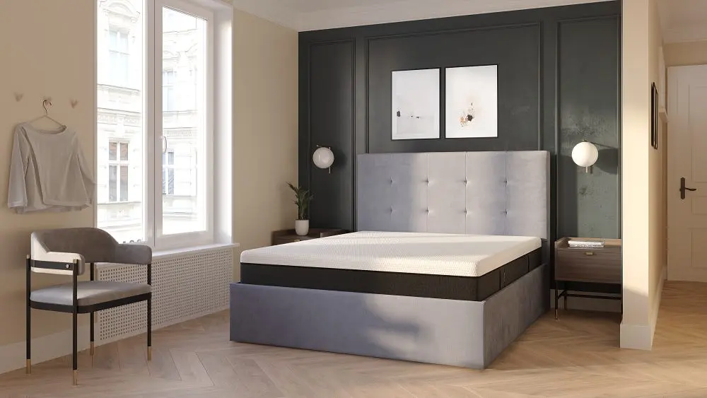 Light Grey Ottoman Bed - Image 8