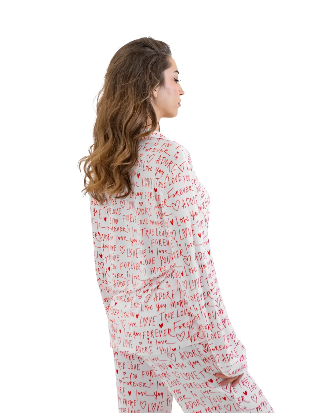 Endless Love Women's Bamboo Pyjama Trouser Set - Image 3