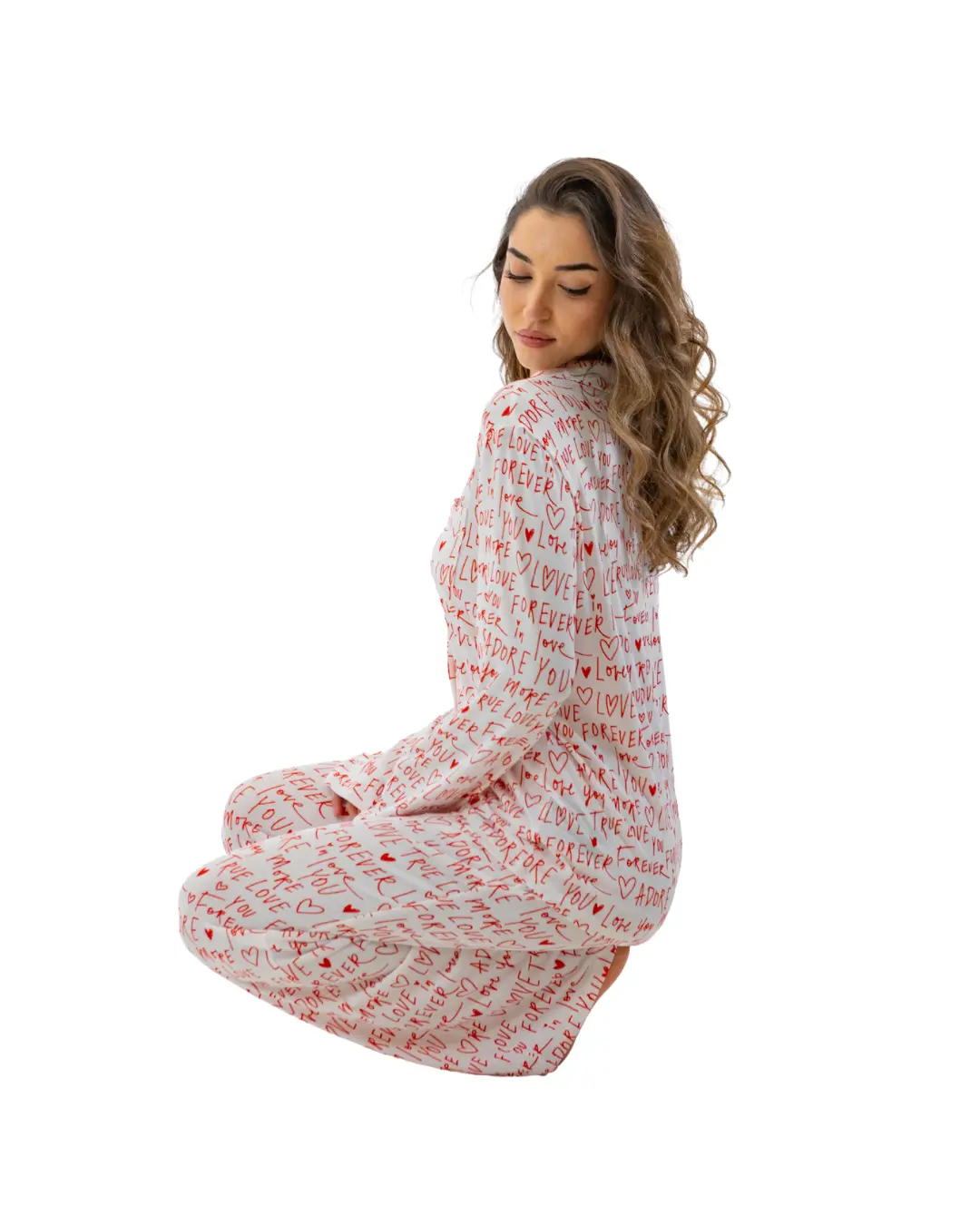 Endless Love Women's Bamboo Pyjama Trouser Set - Image 6