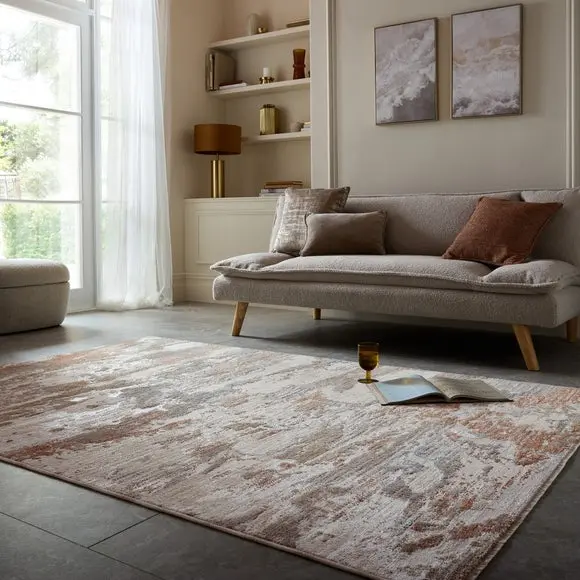Enzo Abstract Ombre Rug