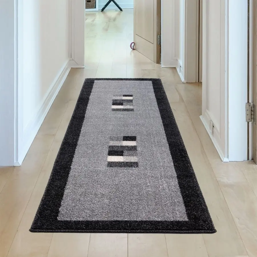 Ephesus Grey Black Rug | 7439GB - Image 10