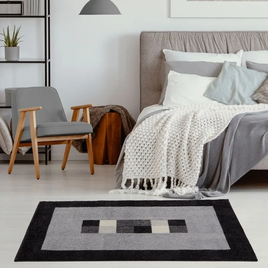 Ephesus Grey Black Rug | 7439GB - Image 13