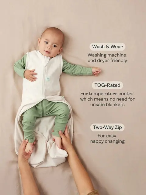 Organic Winter Jersey Sleeping Bag - Daisy 3.5 TOG - Image 4