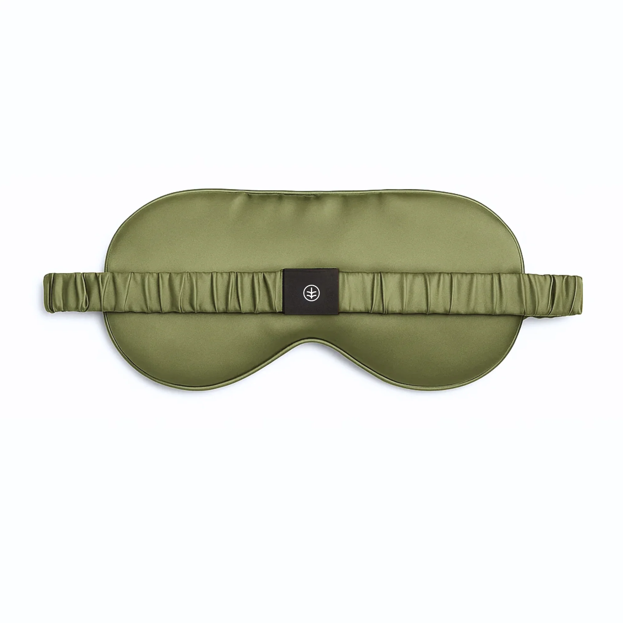 Essential Silk Sleep Eye Mask in Sage (Eucalyptus Silk) - Image 3