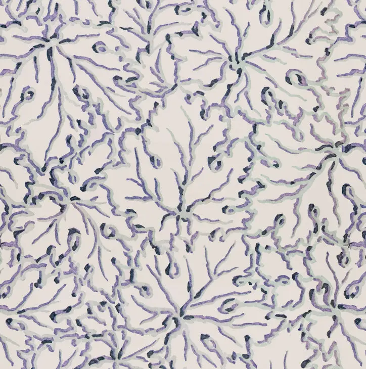 Ethereal Leaves - in Misty - Wallpaper - Image 4