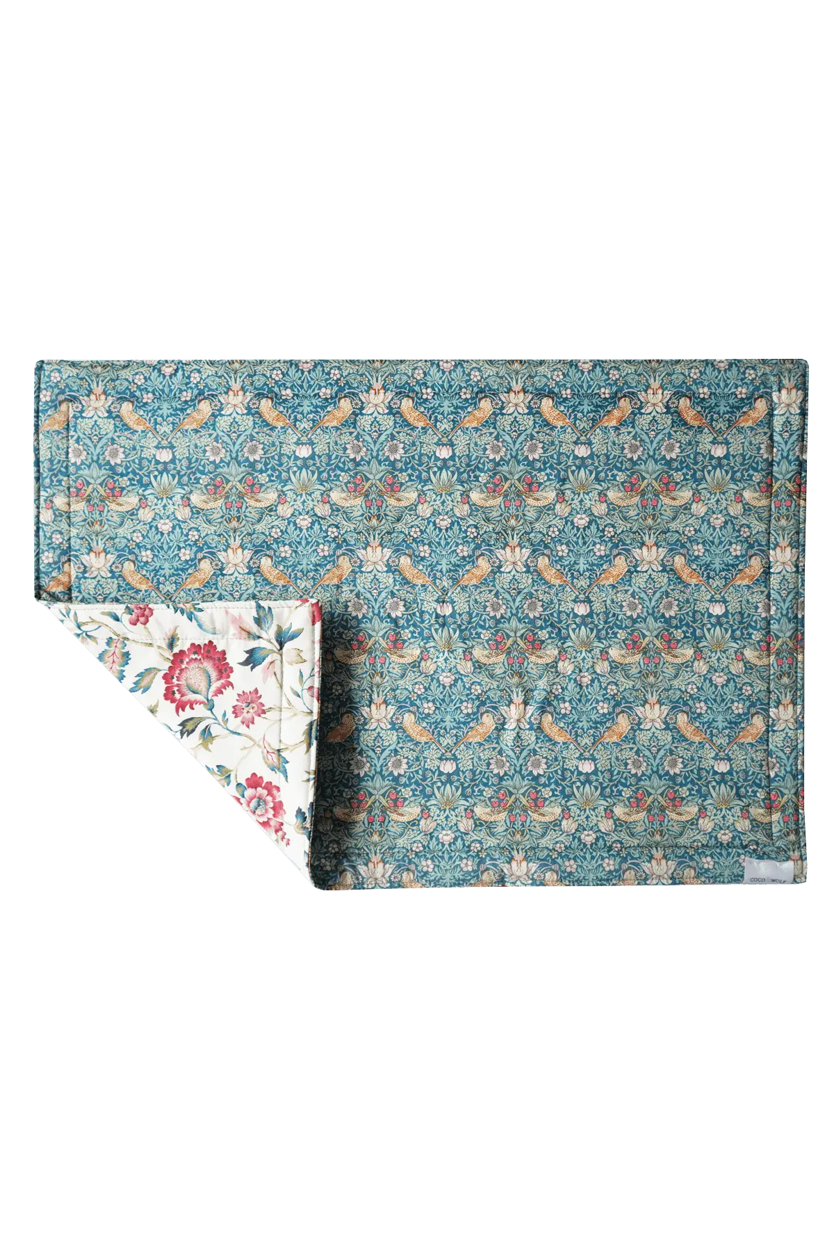 EVA BELLE & STRAWBERRY THIEF Liberty Reversible Stitch Placemat - Image 4