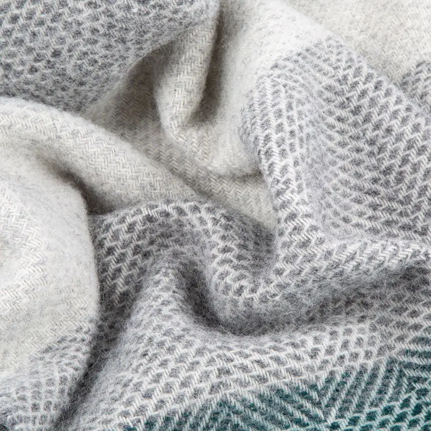 Down to the Valley Evening Tales - Pure New Wool Blanket - Image 6