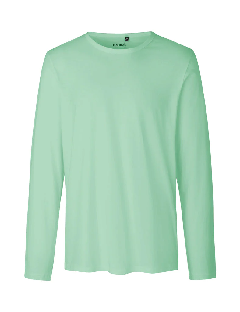 Fairtrade Organic Long Sleeve T-shirt: Mens
