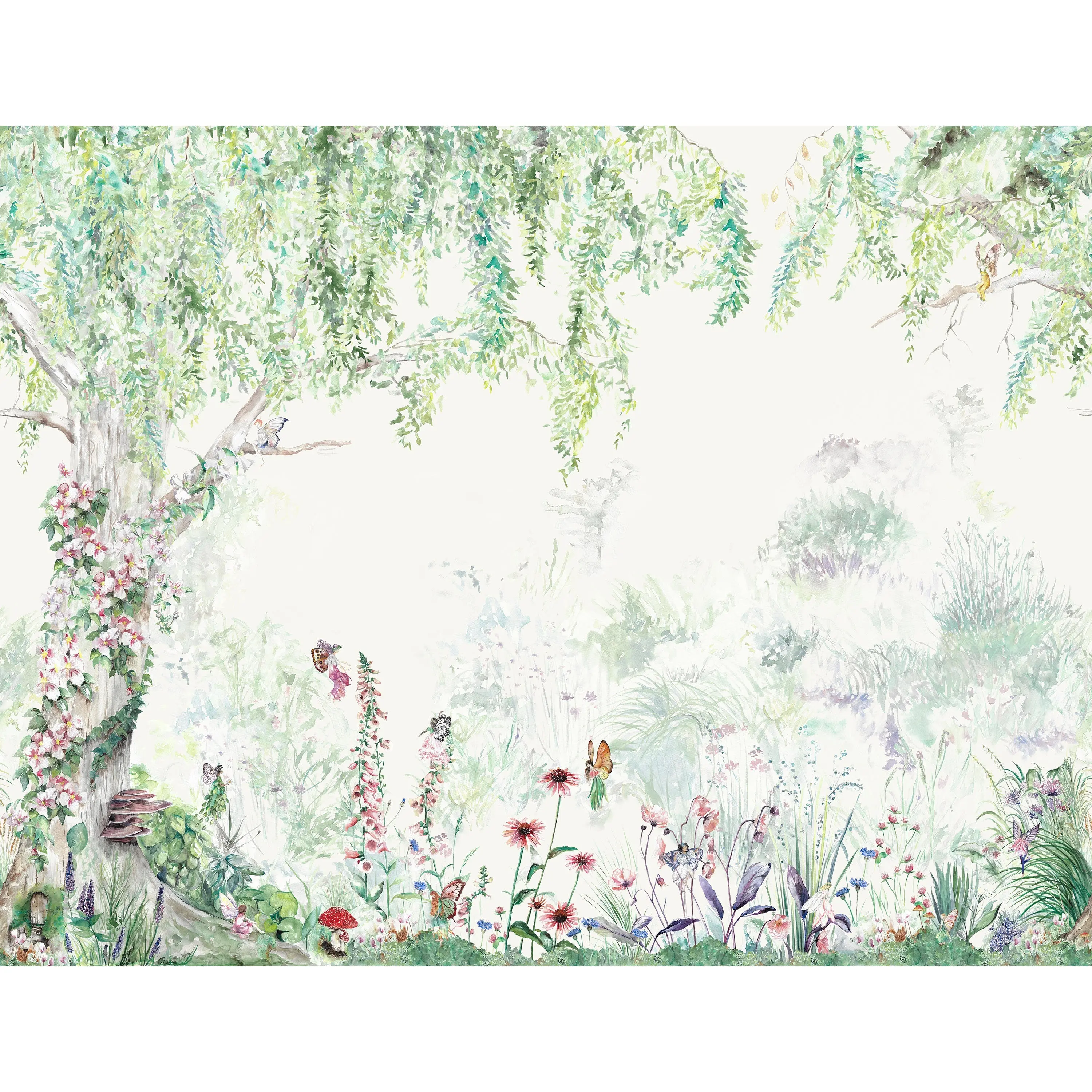 Fairy Forest Mural Wallpaper For Children - Image 3