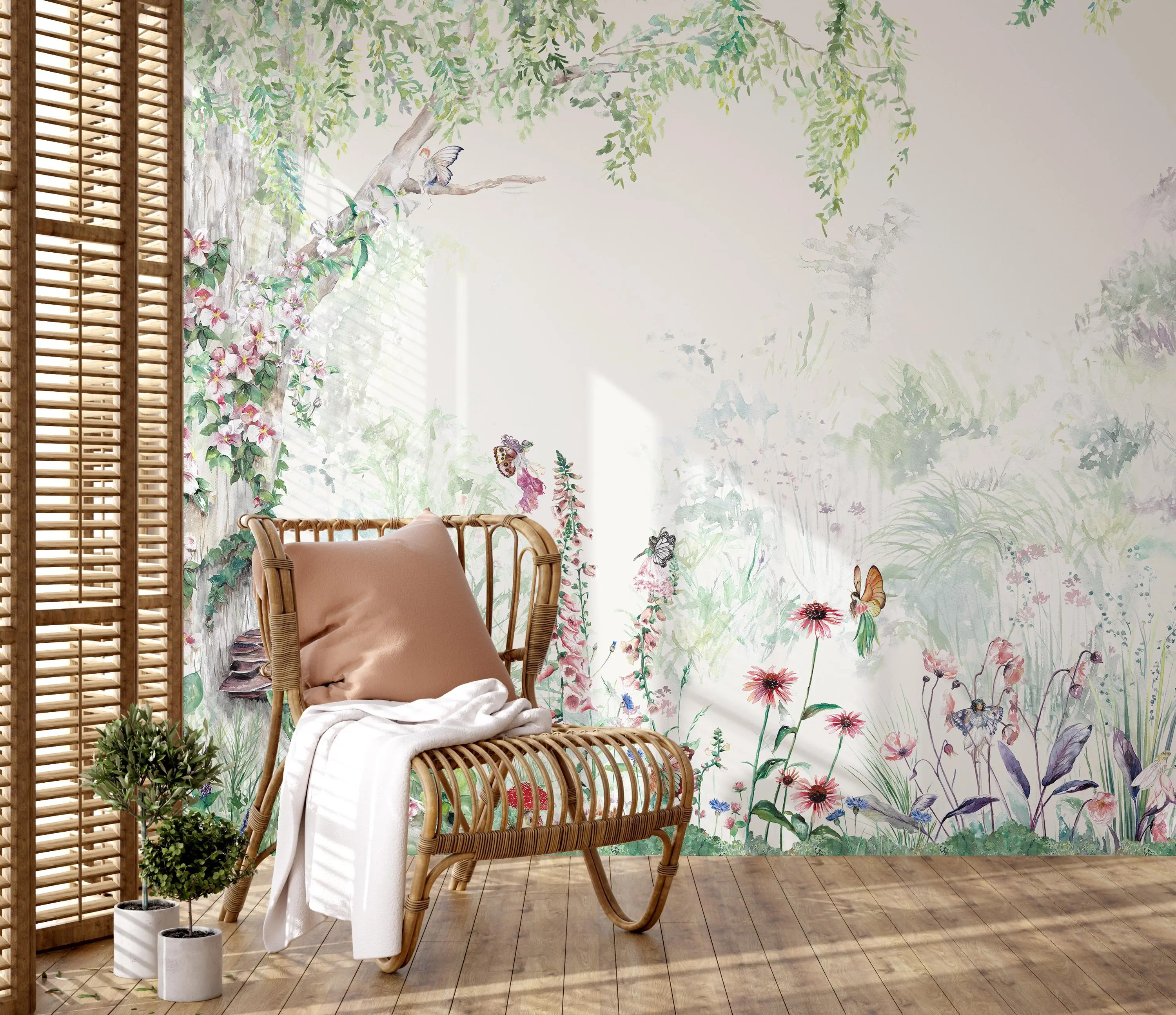 Fairy Forest Mural Wallpaper For Children - Image 6