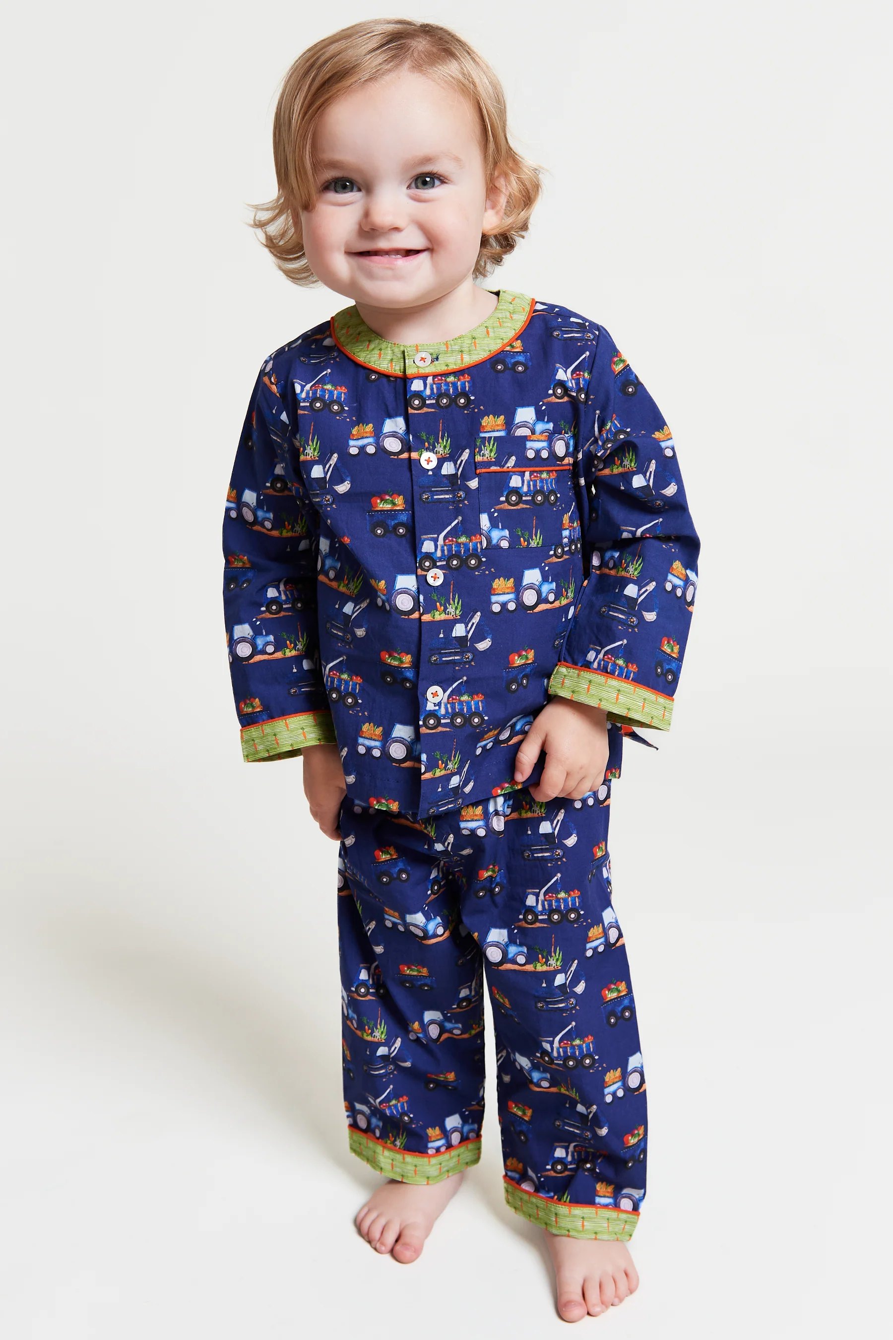 farmyard rumble organic cotton baby pyjama set - Image 4