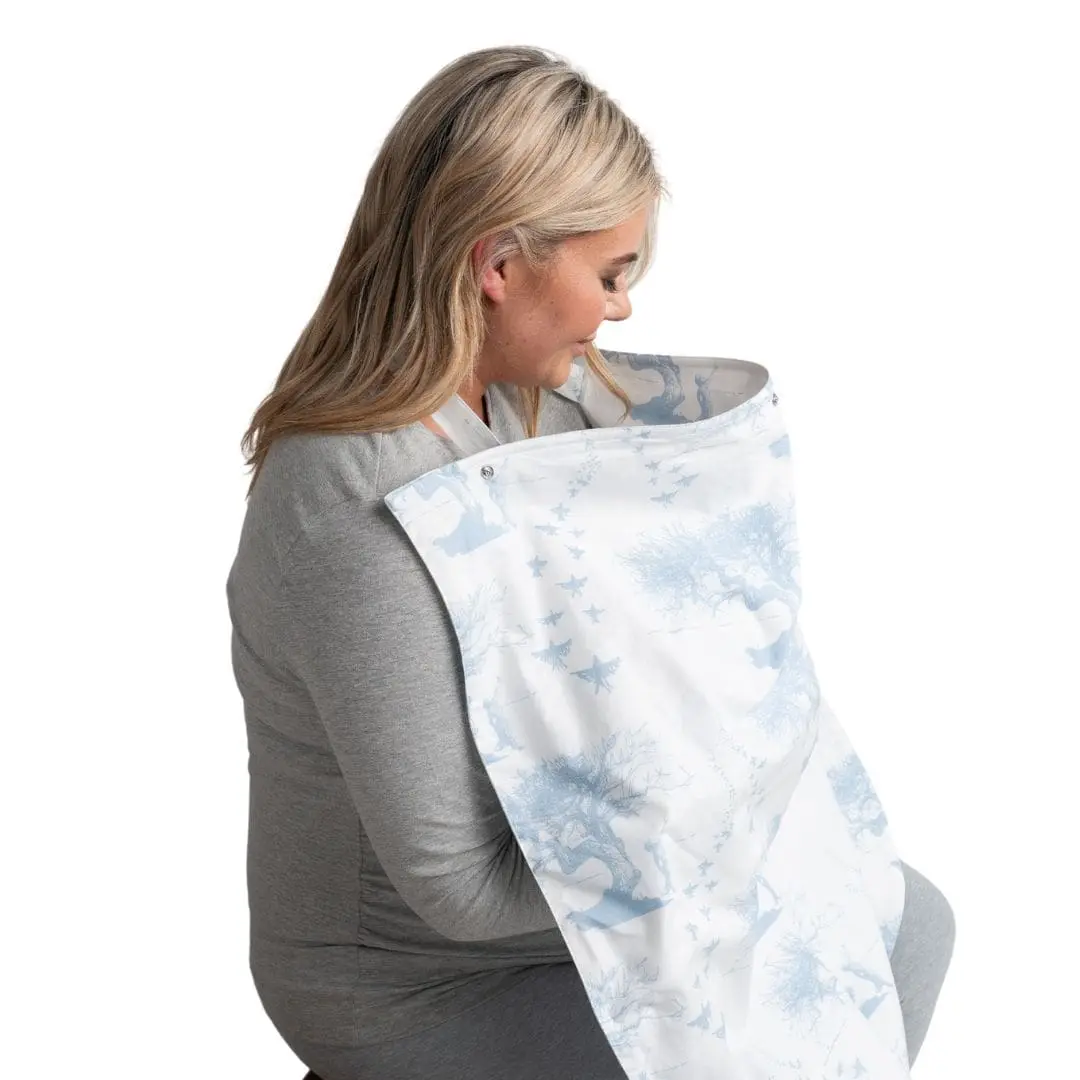 Feeding & Pumping Privacy Cover - Fairy Tree - Image 6