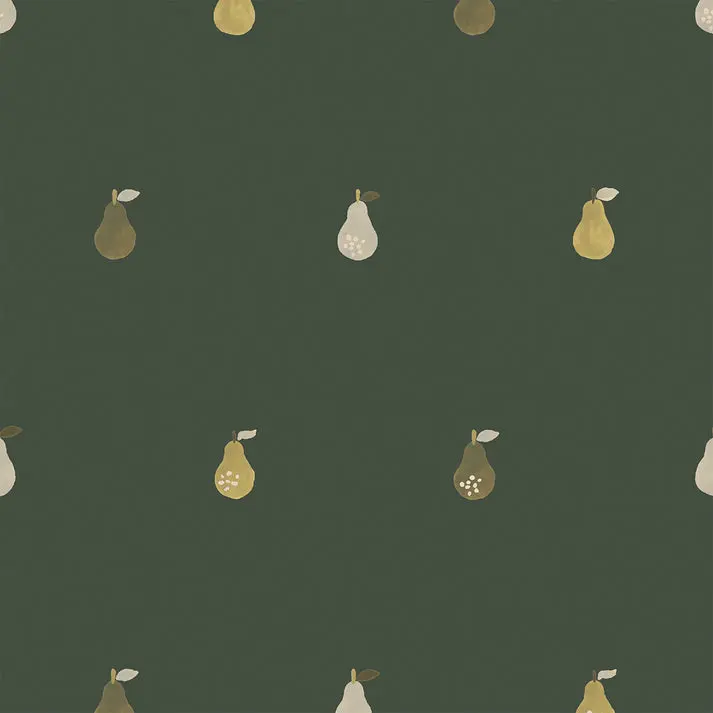 Fern Green Pears Wallpaper - Image 2