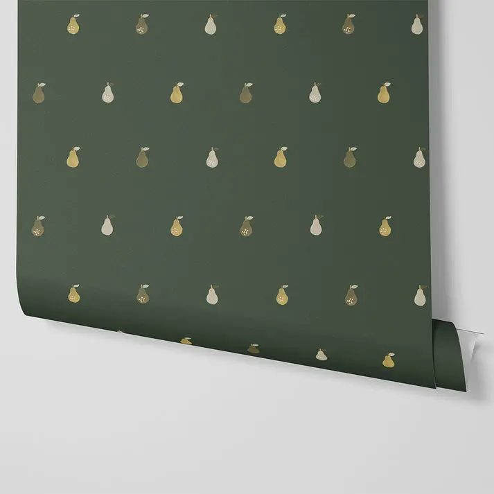 Fern Green Pears Wallpaper - Image 3