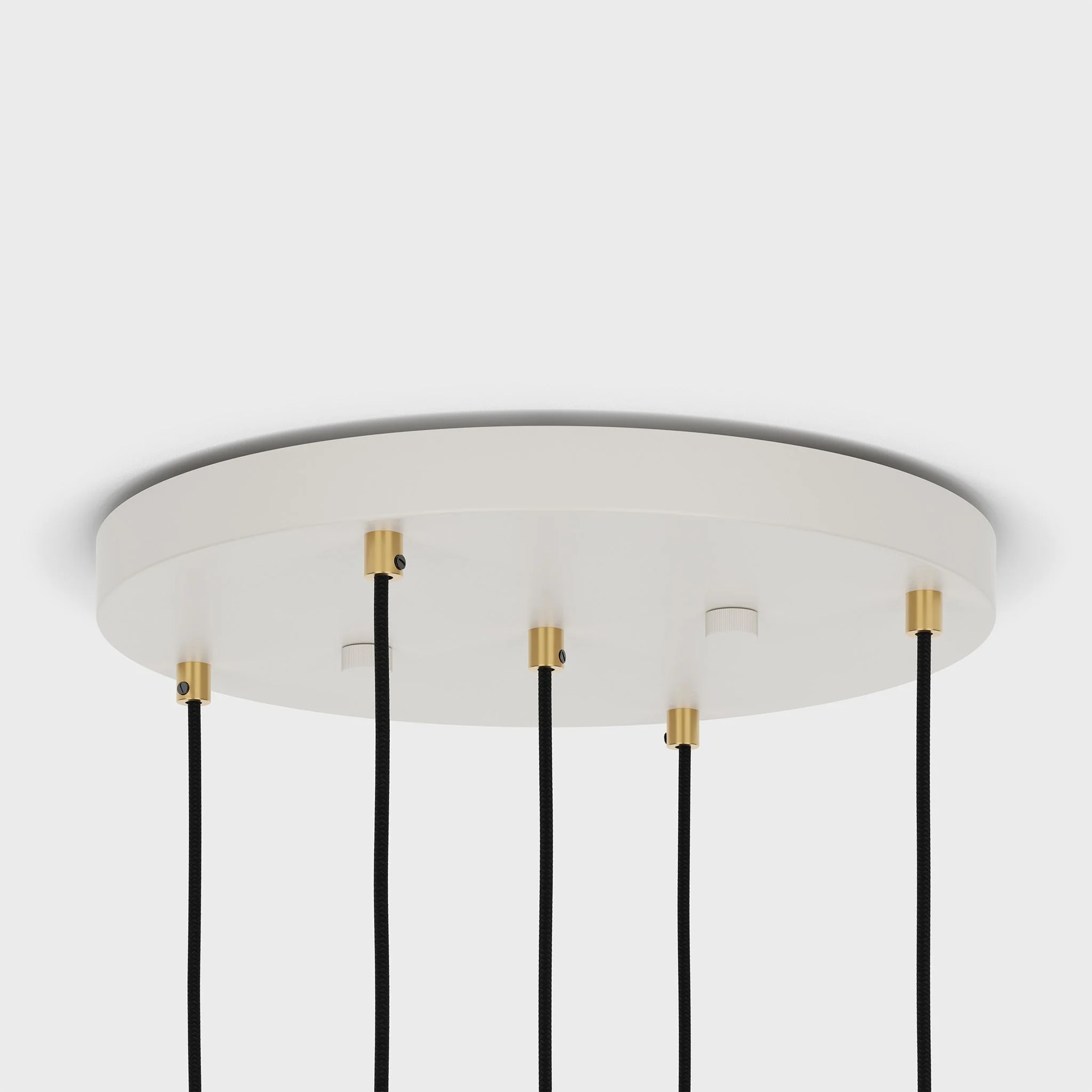Five Pendant in Brass + Oval II - Image 9