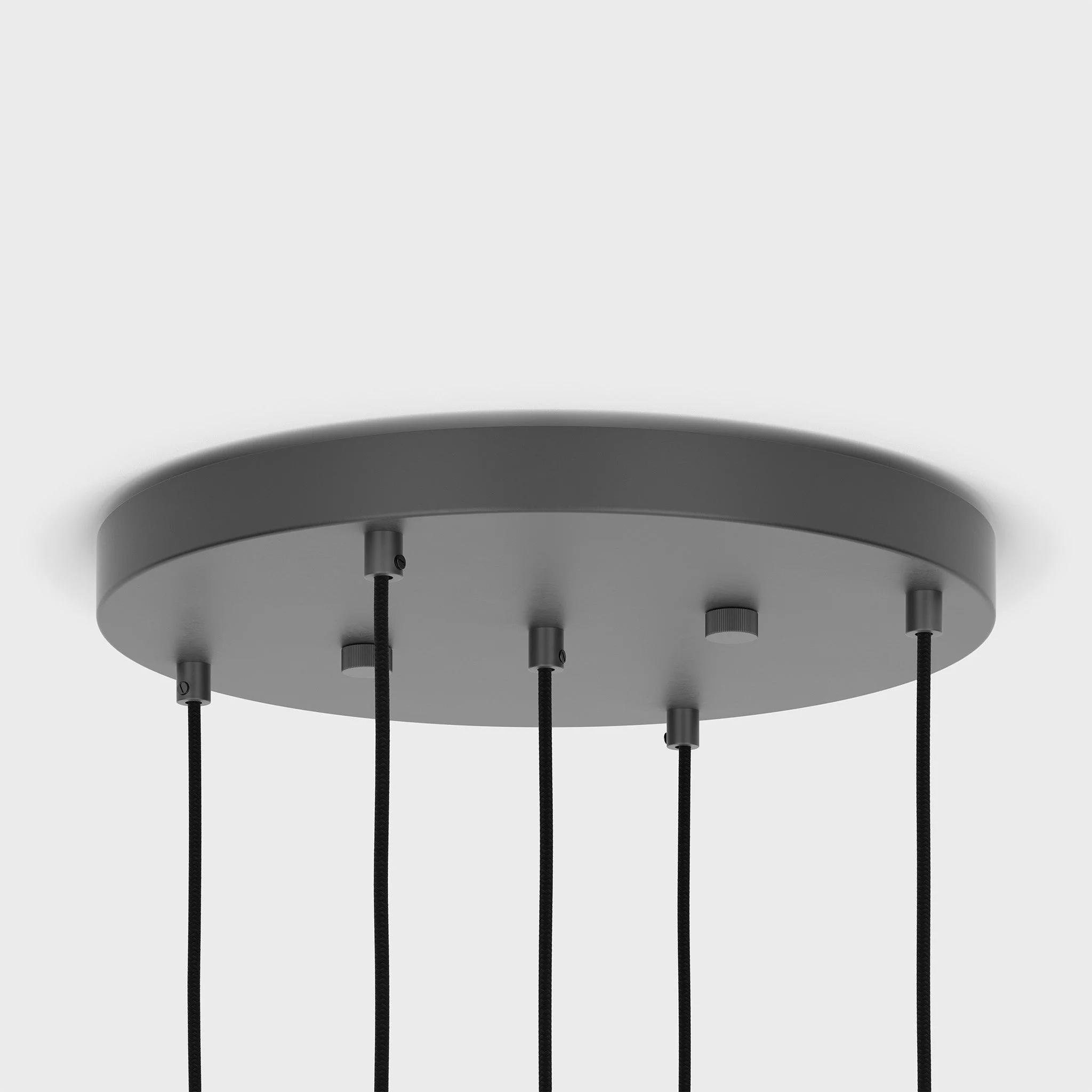 Five Pendant in Graphite + Voronoi III - Image 5