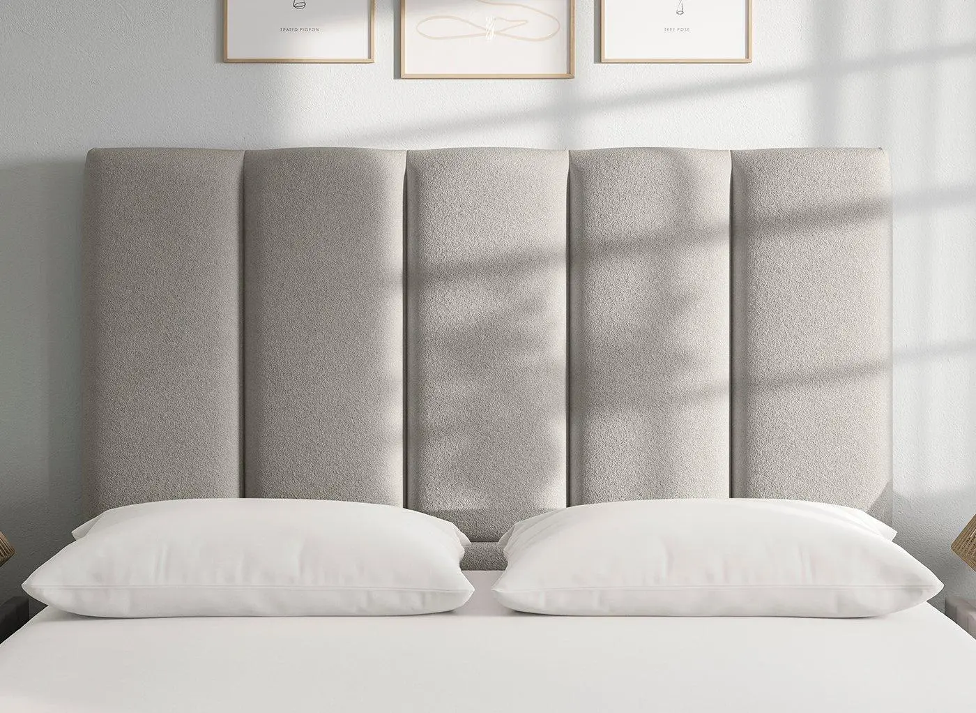 Flaxby Gransmore Headboard- Cream