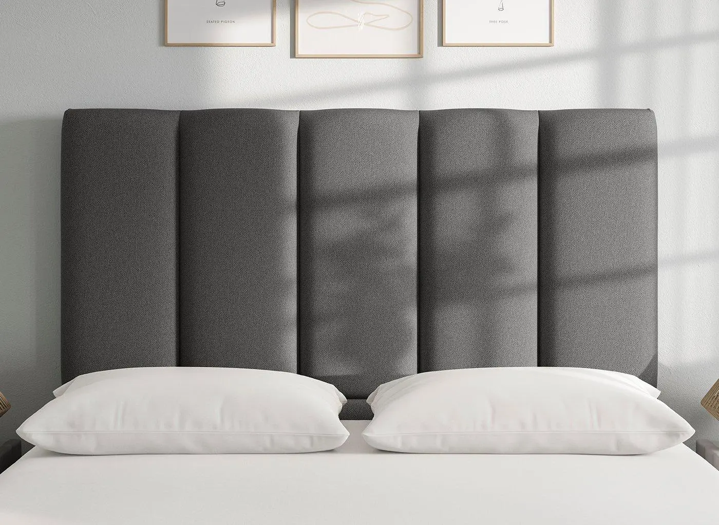 Flaxby Gransmore Headboard- Grey