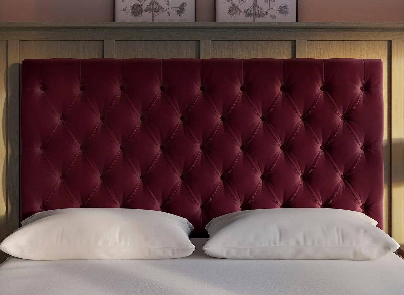 Flaxby Harrogate Headboard - Brown