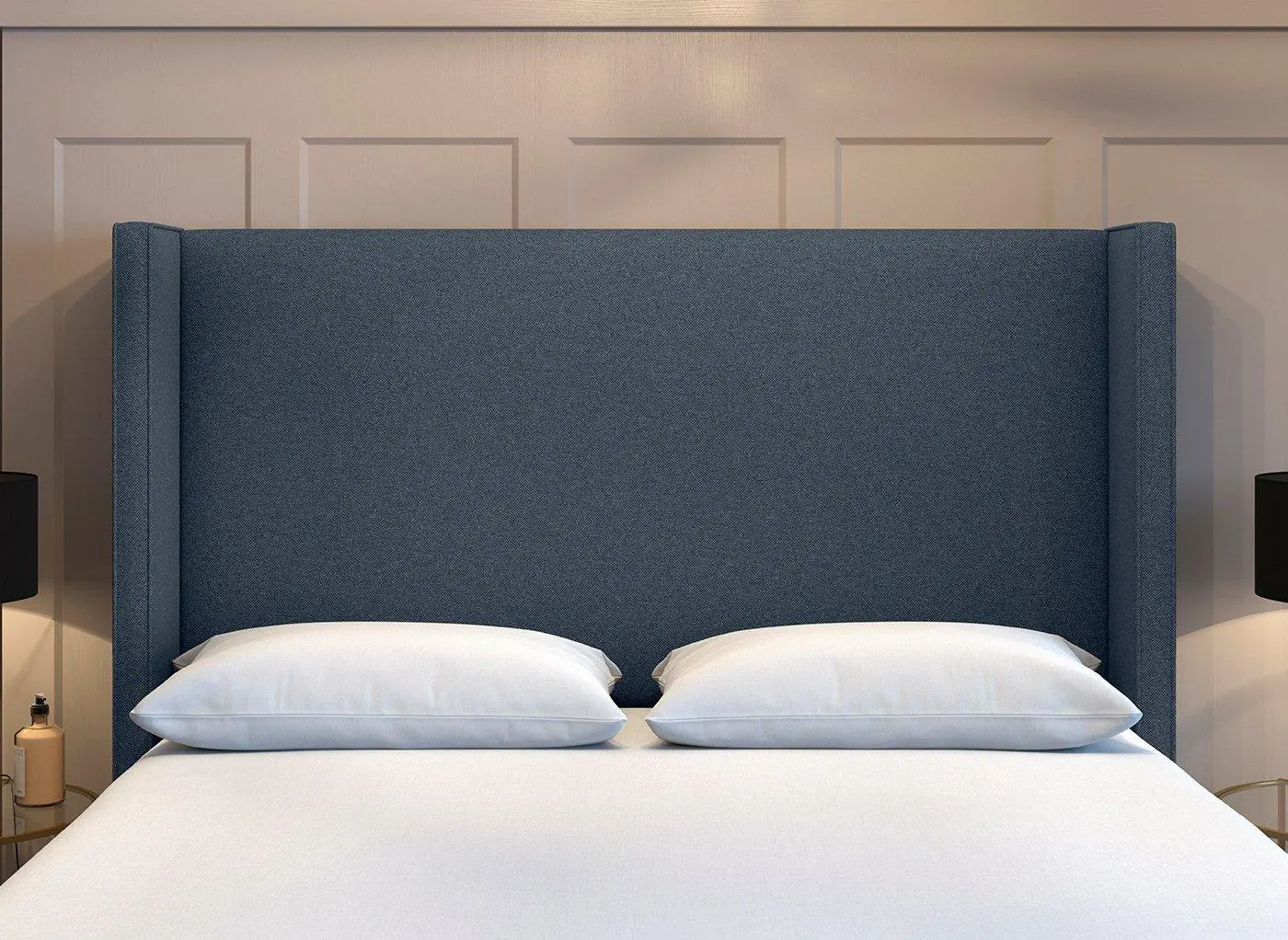 Flaxby Kettlewell Winged Headboard - Blue