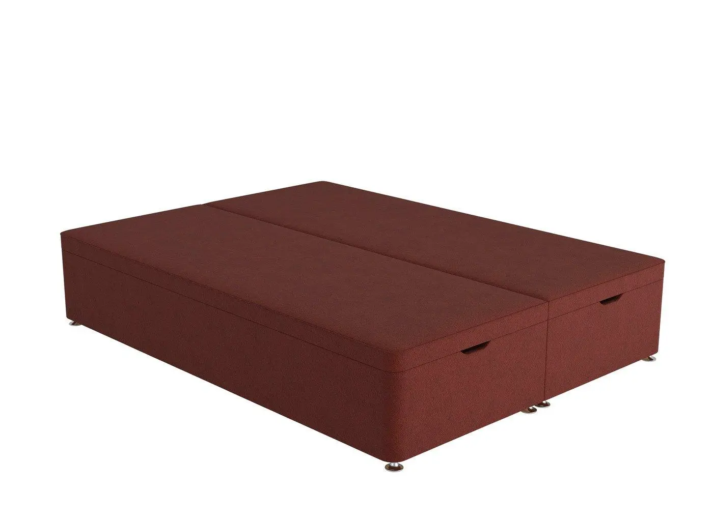 Flaxby Ottoman Divan Bed Base - Red