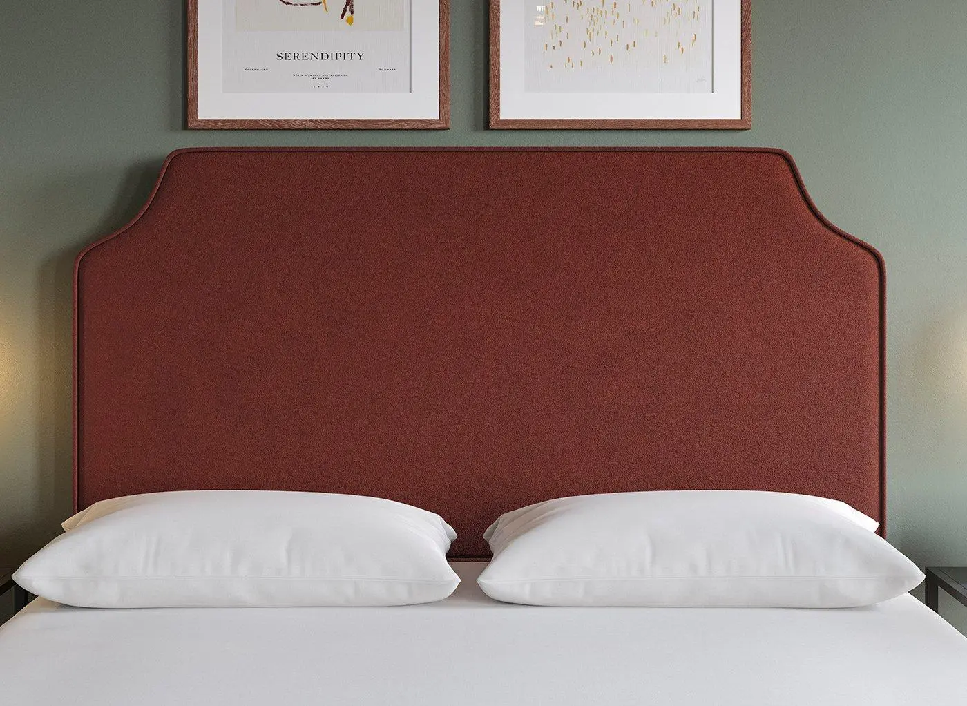 Flaxby Rainton Padded Headboard - Red