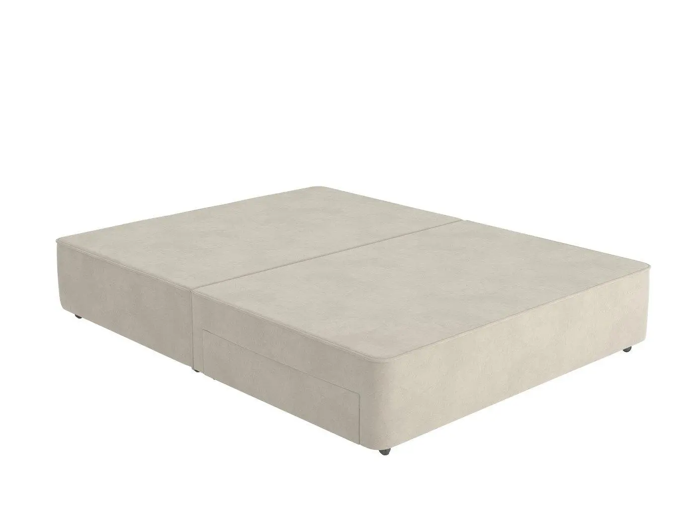 Flaxby Sprung Divan Base - Beige