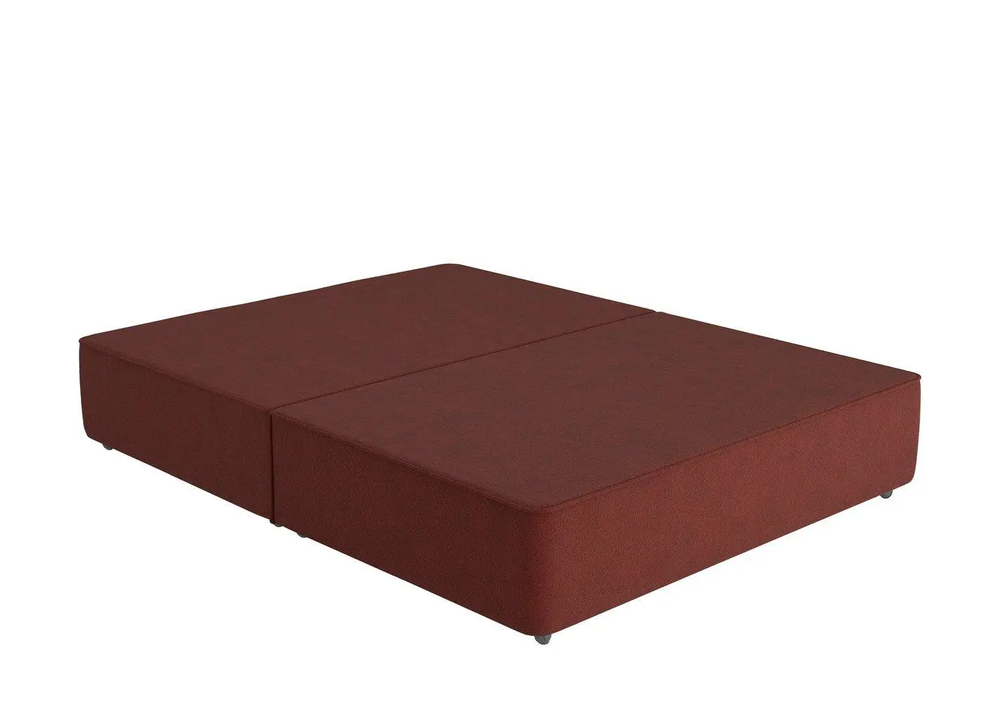 Flaxby Sprung Divan Base - Red