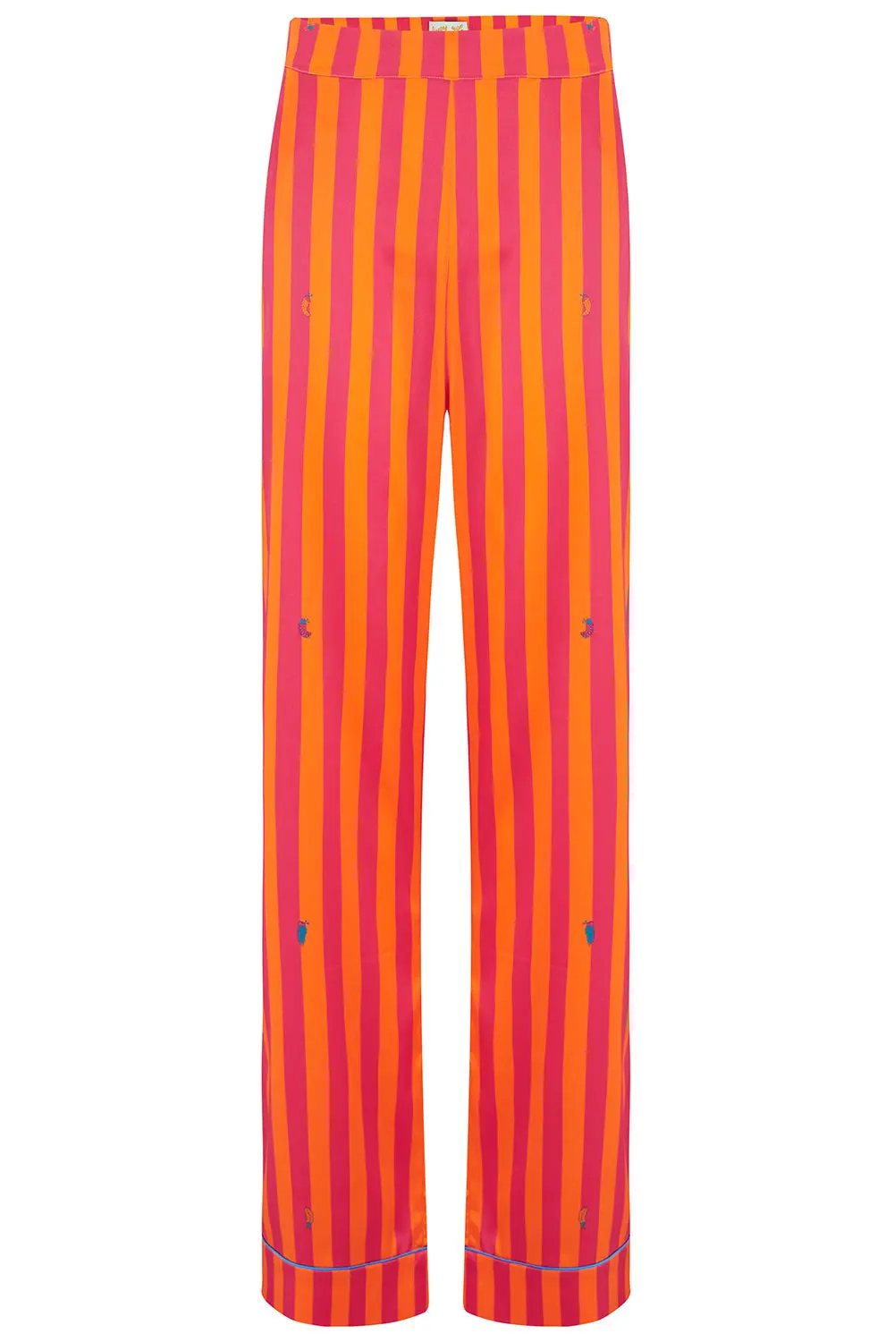 Florence Sunset Stripe Silk Trouser - Image 3