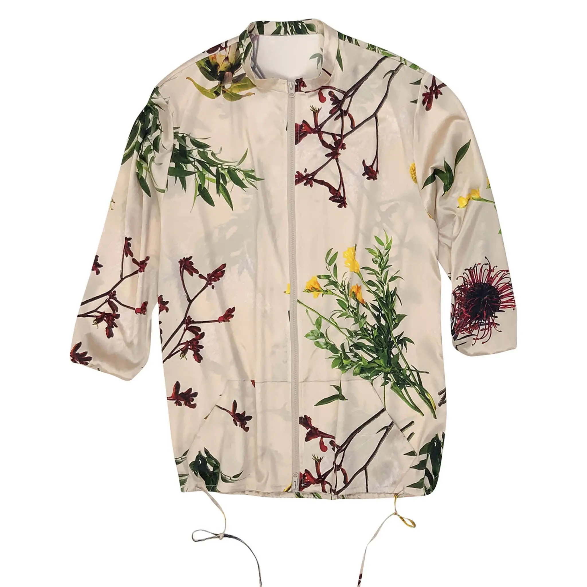 FLYING FLOWER Silk Bomber - Image 4