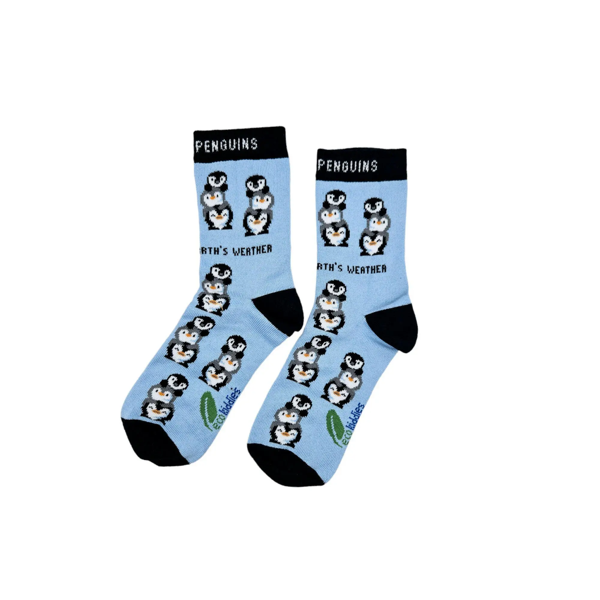 Friendly Penguins Organic Cotton Kids Socks - Image 4