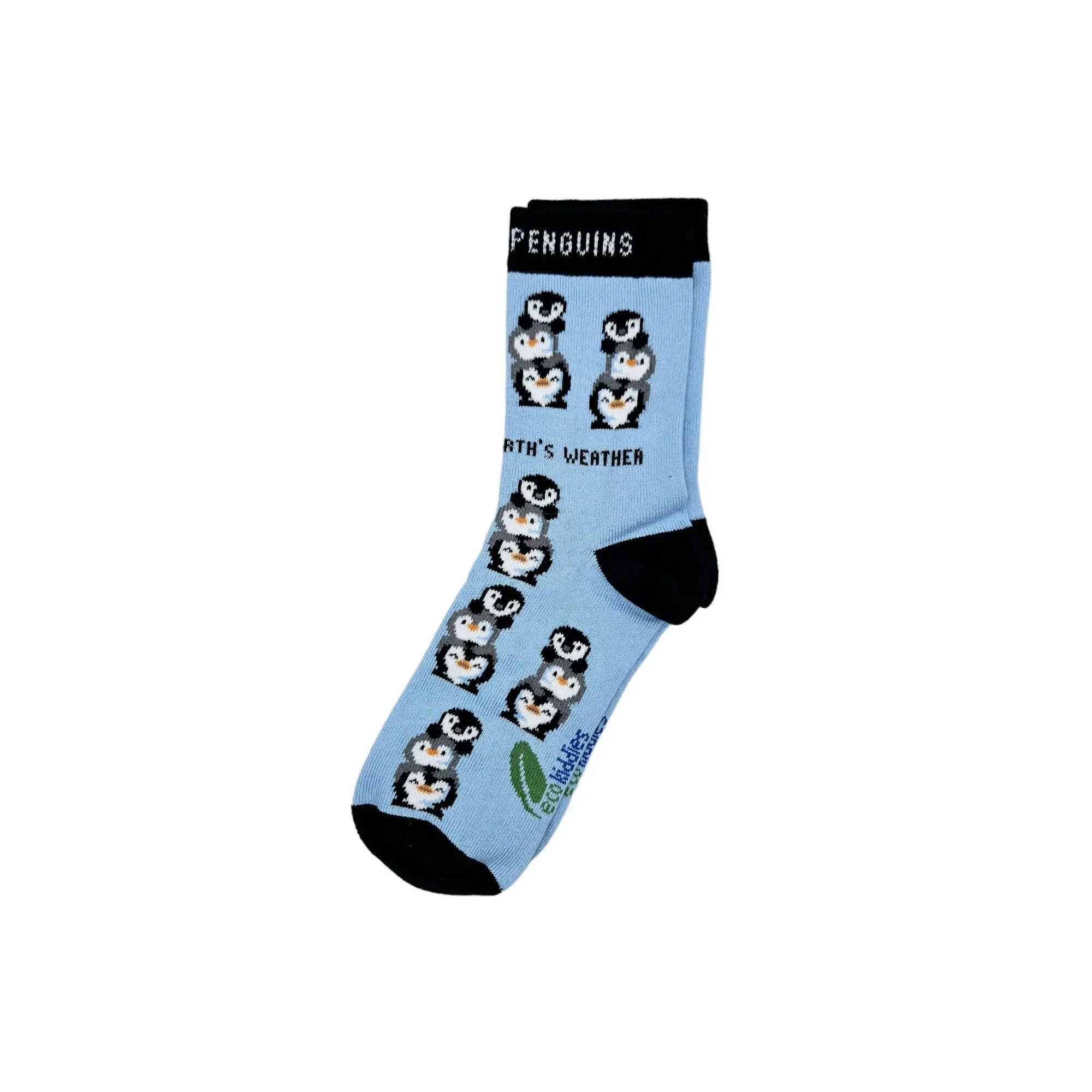 Friendly Penguins Organic Cotton Kids Socks - Image 5