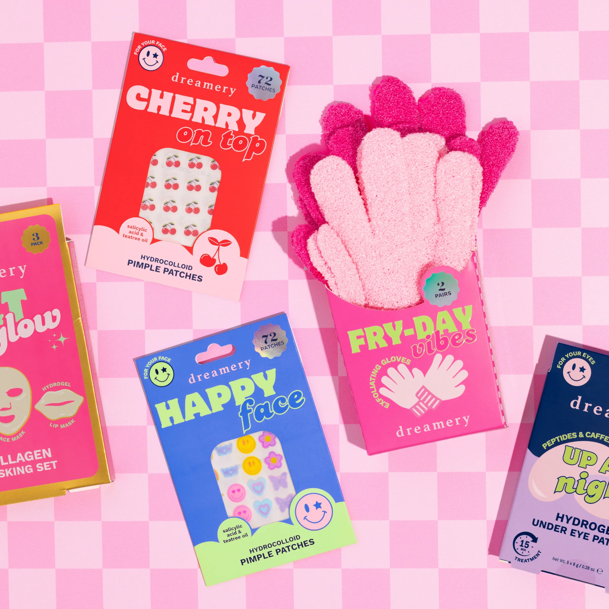Fry'day Vibes Exfoliating Bath Mitts - Image 3