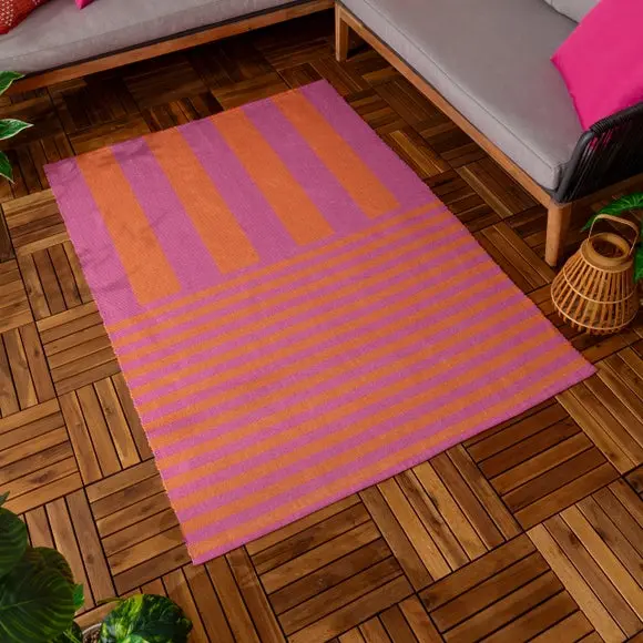 Furn Deck Stripe Indoor Outdoor Rug