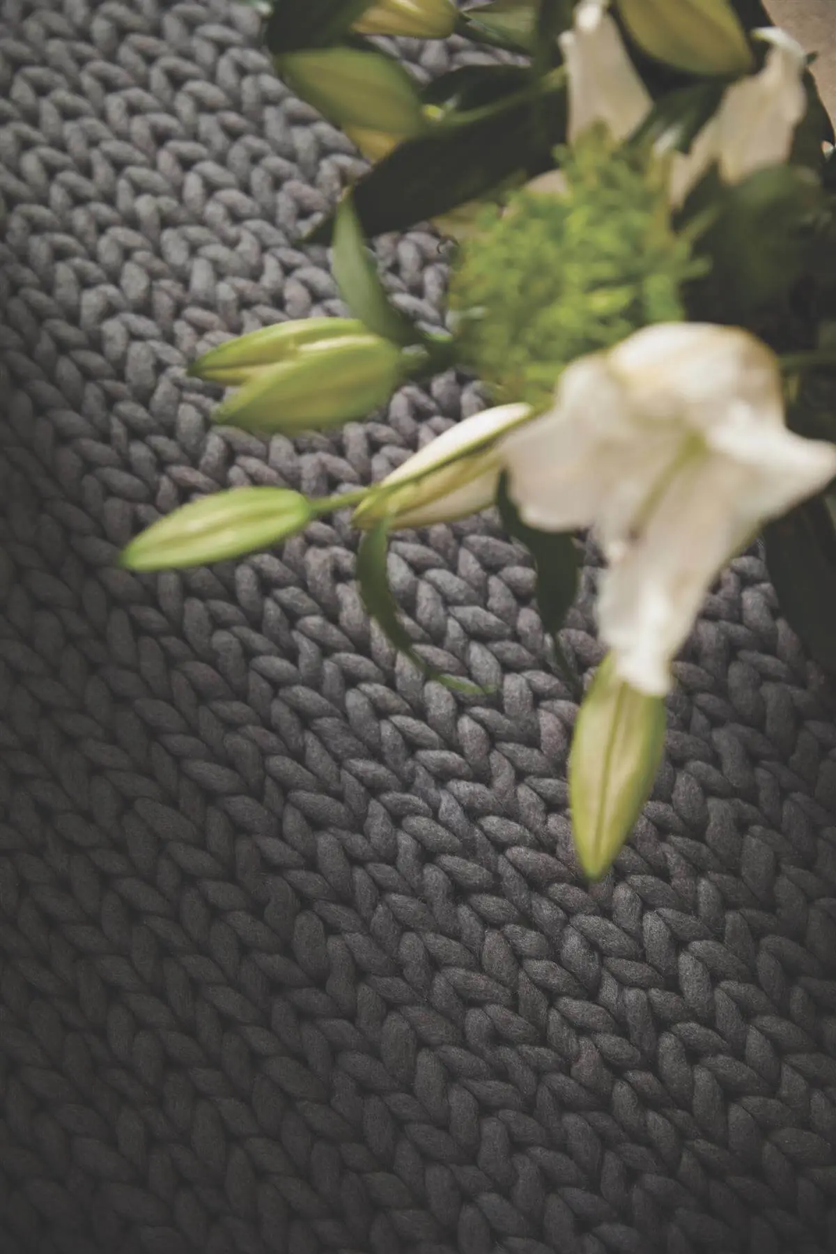 Fusion Dark Grey Braided Wool Rug - Image 2