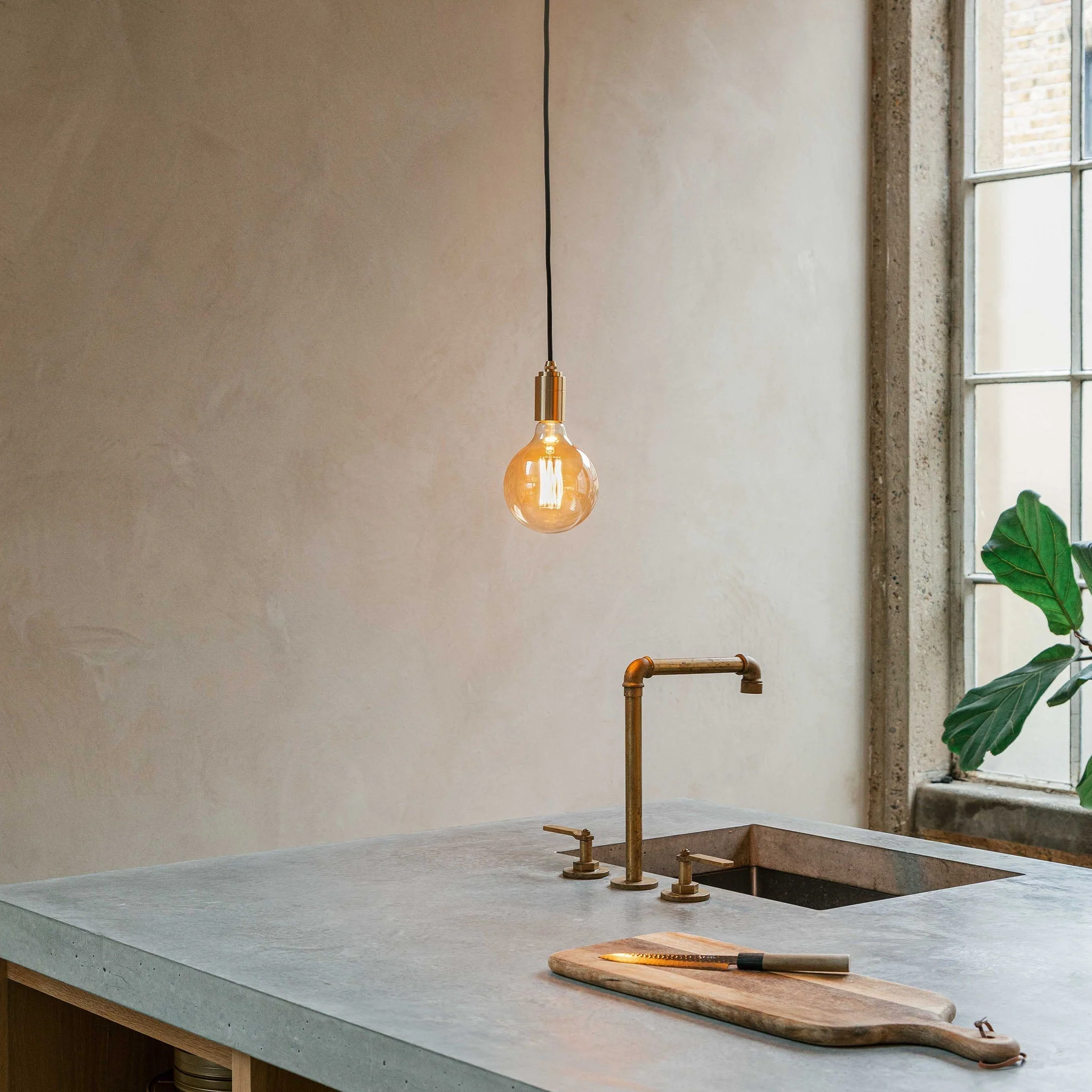 Gaia Pendant Light in Walnut - Image 2