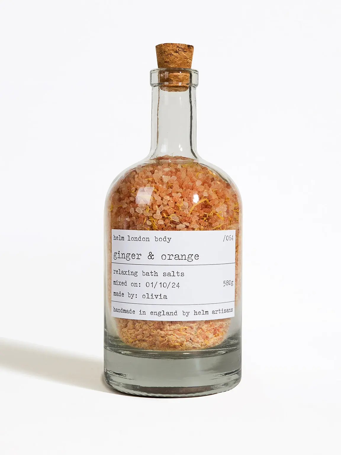 Ginger & Orange Bath Salts - 580g