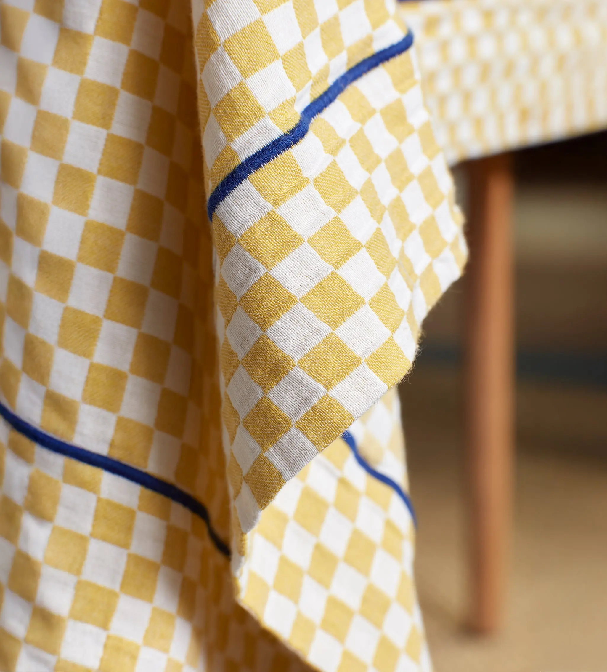 Glassette Cecilia 100% Cotton Rectangle Tablecloth