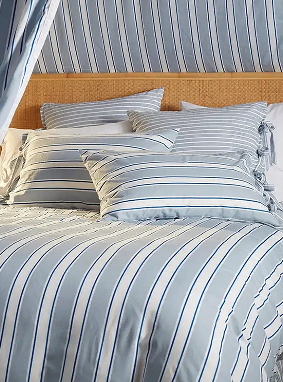 Glassette Teddy Stripe 100% Cotton Duvet Cover