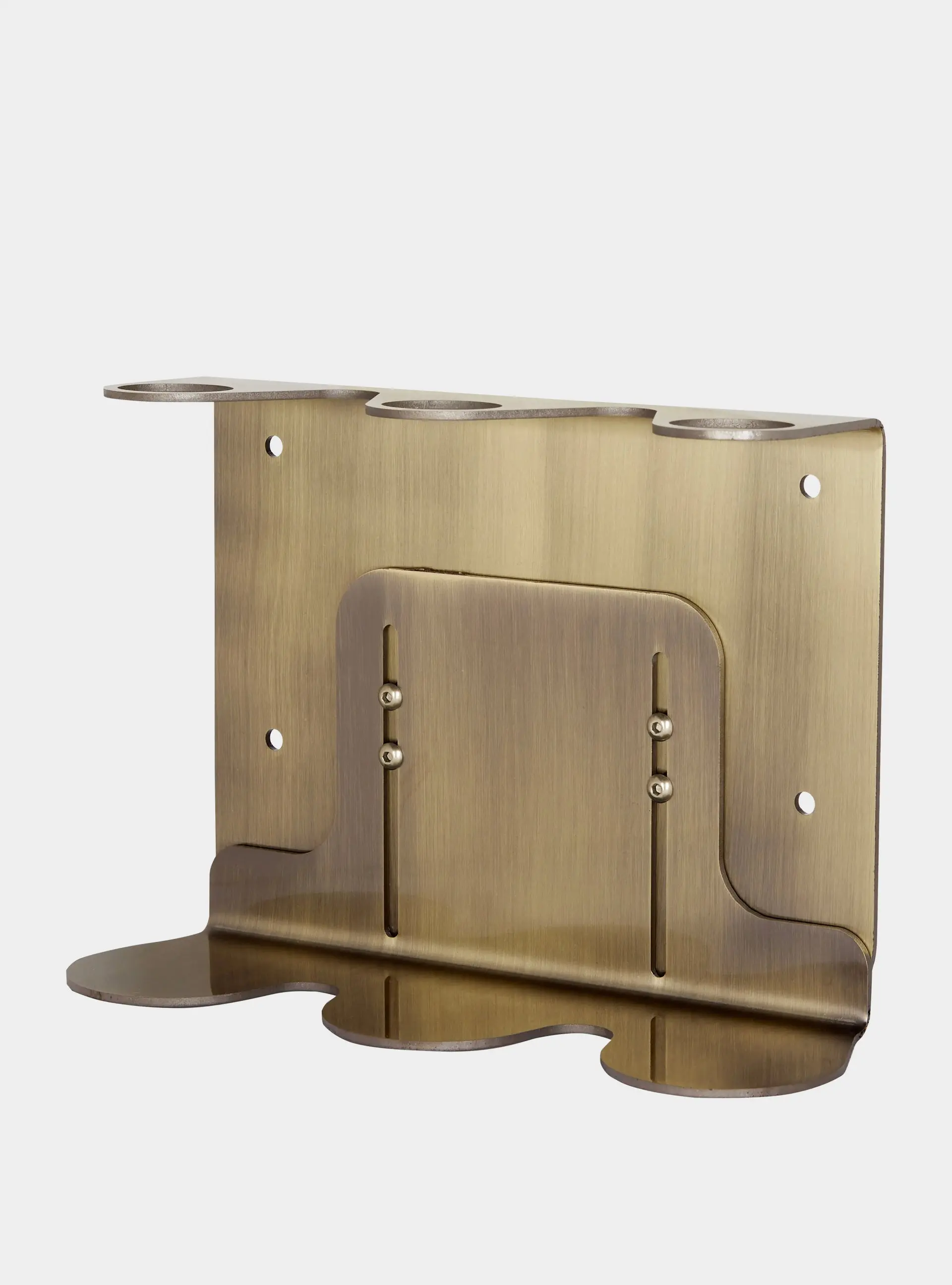Gold Triple Wall Mounted Soap Dispenser